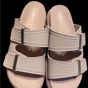 Madden Girl Blush Double Strap Sandals